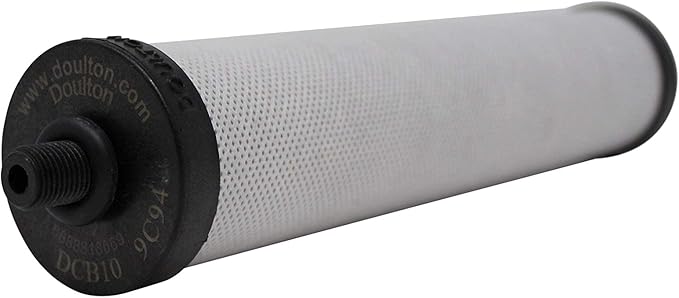 Doulton ¦ W9142010 ¦ 10" Chlorine Reduction Cartridge Taste and Odor Carbon Block Cartridge ¦ BSP Threaded ¦ 9C94 ¦ White