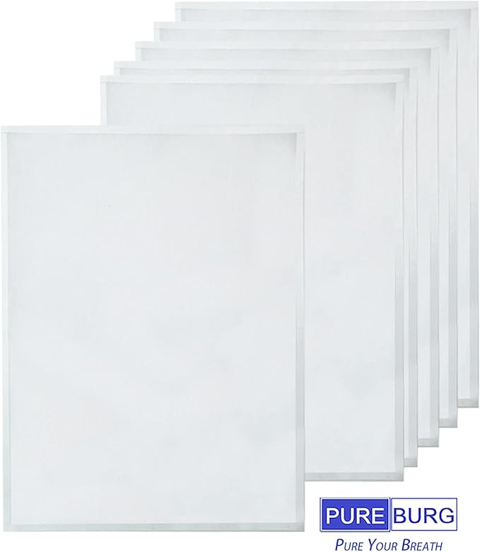 PUREBURG Replacement Filter Set Compatible with Winix HR900 Ultimate Pet Air Purifier, H13 HEPA + Activated Carbon Filter + 6 Pet Hair Pre-Filters 3-Stage Filtration