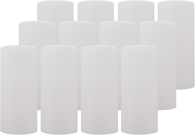 Tier1 20 Micron 10 x 4.5 Water Filter | Spun Wound Polypropylene Whole House Sediment Water Filter Cartridge | Replacement for SDC-45-1020, FPMB-BB20-10, P20-10BB | 4.5 x 10 Water Filter (12-Pack)