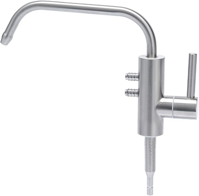 Alkaline Water Filtered Faucet, Ro Faucet Stainless Steel for Alkaline Water Filtration System Water Ionizer