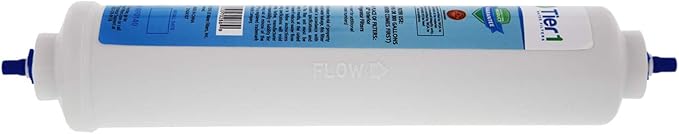 Tier1 Replacement for GXRTDR Under Sink water filter for GE SmartWater Twist and Lock In-Line Water Filter