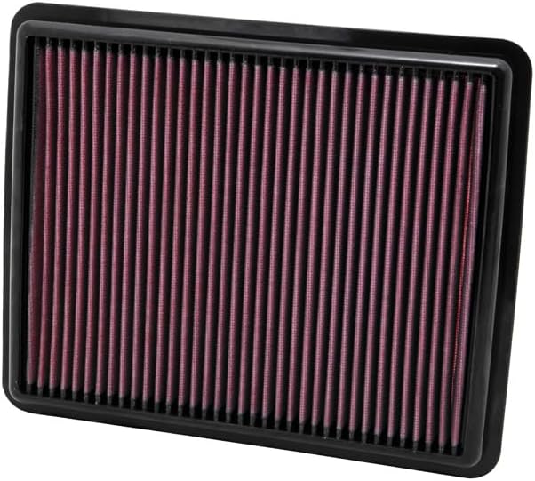 K&N High-Flow Original Lifetime Engine Air Filter: Increase Power: Premium, Washable: Compatible with 2009-2017 Hyundia/KIA: (See Product Description for Select Models), 33-2448
