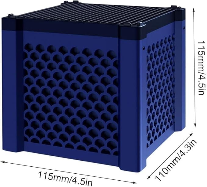 Eco-Aquarium Water Trough Purifier Cube, Filternatur Horse Water Trough Filter, Super Strong Filtration & Odor Control