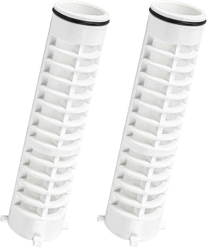 1-1/2" 250 Mesh Spin Down Sediment Replacement Rusco Filter Screen, Spin Down 1 1/2"-250 Sediment Filter Replacement for Rusco Vu Flow for Well Water and Sprinkler Irrigation Filters, 2 Pcs