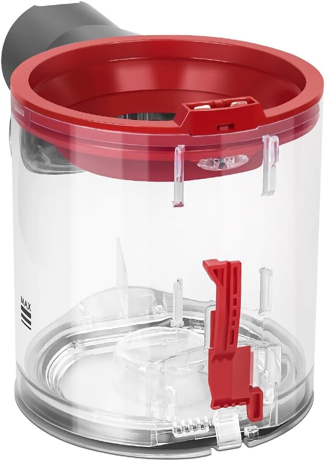 Dust Bin Replacement Parts for Dyson V7 V8 SV10 SV11 Vacuum Cleaner, Canister Replacement Vacuum Attachments Clear Bin Part No.967699-01