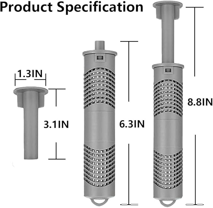 Silver Ion Cartridge for Hot Springs Spa, Hot Tub Silver Ion Cartridge, Spa Mineral Sticks for Hot Tub, Spa Mineral Cartridge Compatible With Salt System, Keep Water Clean for 12 months 3-Packs.
