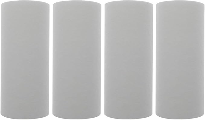 Tier1 10 Micron 10 x 4.5 Water Filter | Spun Wound Polypropylene Whole House Sediment Water Filter Cartridge | Replacement for Hydronix SDC-45-1010, SDF-45-1010 | 4.5 x 10 Water Filter (4-Pack)