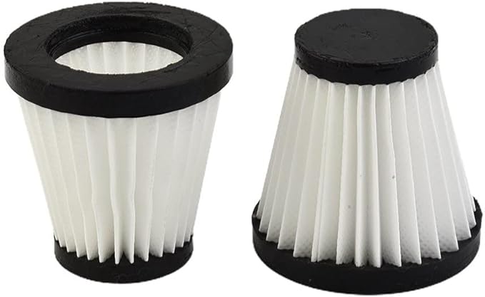 Replacement, Handheld Vacuum Cleaner Filter, Compatible with Dirt Devil Scorpion SD20005RED, SD30025B, BD22025 Style F117, AD40117, White(2Pack)