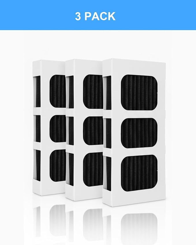 Refrigerator Air Filter Replacement for Paultra 2, Compatible with Frigidaire PAULTRA 2, Pure Air Ultra II, Electrolux 242047805, 5303918847, EAP12364179 (3 PACK)