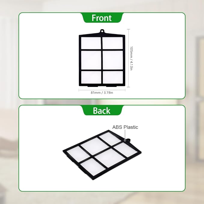 Neutop Replacement Mesh Screen Pre Filter Compatible with Shark ION Robot Vacuum RV2011 AV751 R71 RV700_N R75 RV750_N R76 RV761_N R85 RV850 RV850BRN and Shark IQ R101AE RV1001AE RV101 RV1001, 2-Pack.