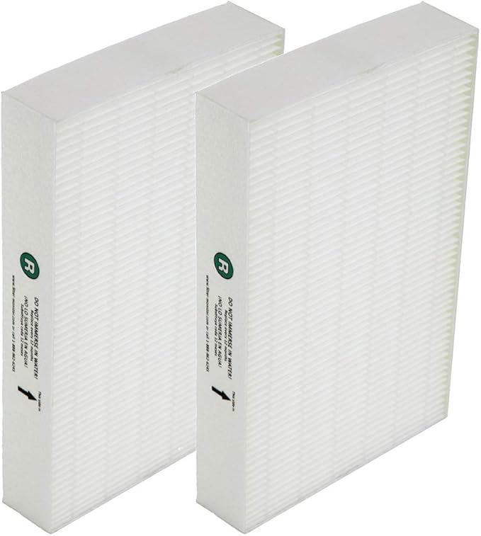 True HEPA Replacement Filter Compatible with Honeywell HEPA R Filter (HRF-R2) for HPA090, HPA100, HPA200, HPA250 and HPA300 Series Air Purifiers (2 Pack)
