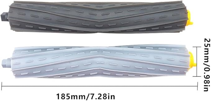 3 Set Roller Brush Replacement Part Compatible with Roomba 960 980 890 880 850 860 870 895 981 985,800 900 800 Series Robot Vacuum Cleaner