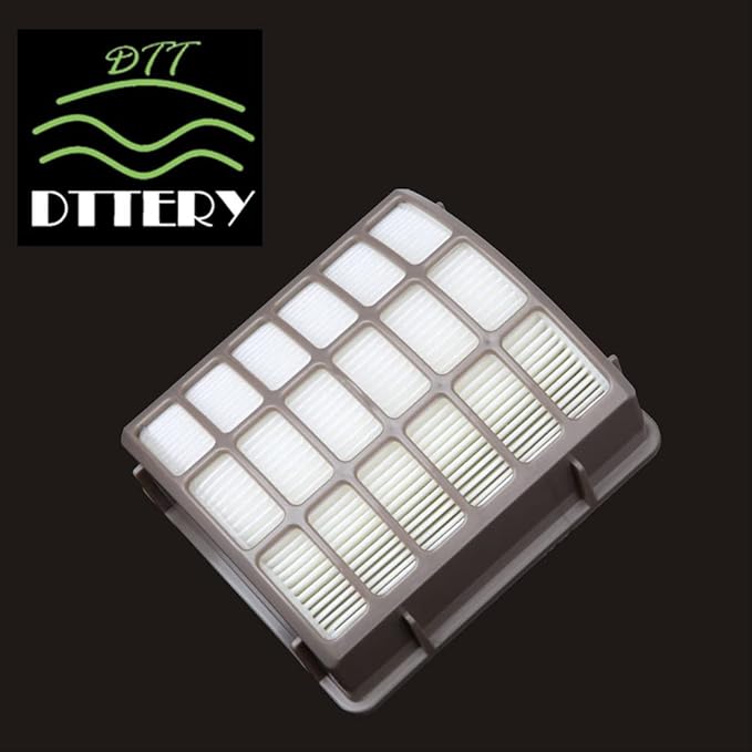 Dttery 3 Foam and Felt + 1 Hepa Filters Replacement for Shark Navigator Rotator Professional Upright Vacuum NV70 NV71 NV80 NV90 NV95 UV420, Part XFF80 XHF80