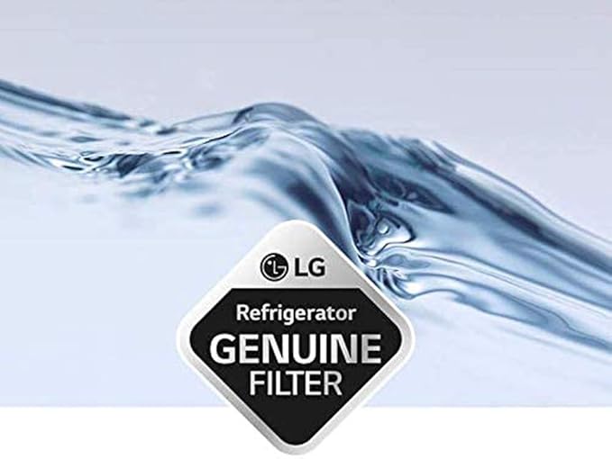 LG LT700P LT700P3 Refrigerator Water Filter, 3 Count (Pack of 1), White
