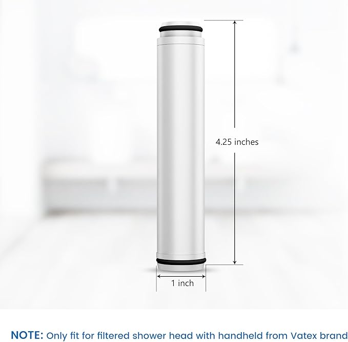 Shower Filter for Handheld Shower Head, 2 Pack Hand Held Replacement Shower Head Filter for Hard Water Remove Chlorine and Harmful Substances