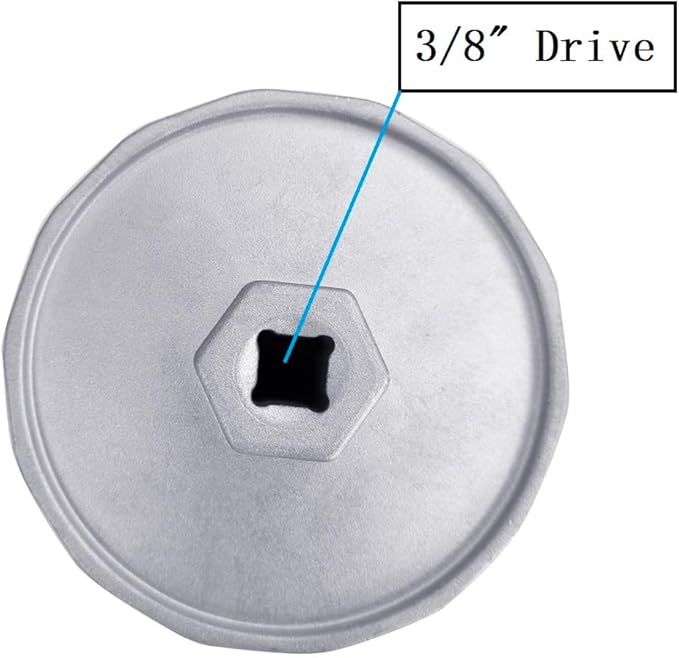 Oil Filter Wrench for Mercedes-Benz Sprinter Jeep and Dodge. 84mm 14Flutes Oil Filter Cap Socket Removal Tool for Changing Oil