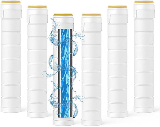 Shower Filter for Handheld Shower Head, 6 Pack 18 Stage Filter for Hard Water Remove Chlorine and Harmful Substances, Only Fit for JOMST SP 03A Filtered Shower Head (ASIN: B0CXXK3VRC)