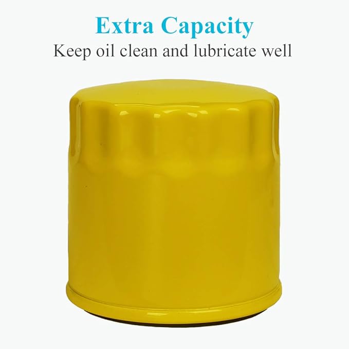 HOODELL 2 Pack 52 050 02-S Oil Filter, Pro Performance for Kohler M18 M20 SV715 SV725 SV735 CV13S CV15S CV22S Engine 52 050 02 5205002S 52 050 02-S1 Oil Filter