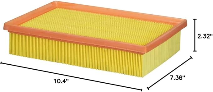 ECOGARD XA10596 Premium Engine Air Filter Fits 2016-2022 Lexus RX450h, 2017-2019 Toyota Highlander, 2018-2022 Lexus RX450hL, 2012 LFA