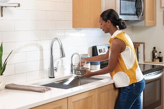 Delta Clarifi Sediment & Advanced Carbon Filter Replacement Pack for 2 Stage Under Sink Advanced Water Filter Systems, DWQ300700