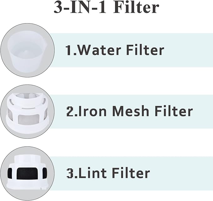 VIWINVELA 3 IN 1 Indoor Dryer Vent Kit Filter Bucket for Electric Dryer - No Duct Included
