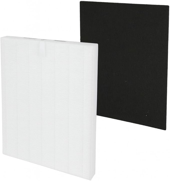 Nispira D480 Replacement Filter Set Compatible with Winix D480 Air Purifier, Replaces Part 1712-0100-00, Includes 1 HEPA Filter and 4 Carbon Filters, 1 Set