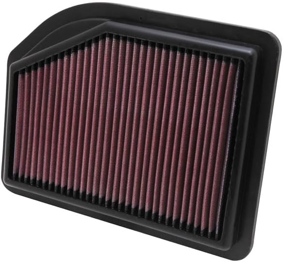 K&N High-Flow Original Lifetime Engine Air Filter: Increase Power: Premium, Washable: Compatible with 2012-2014 Honda: CR-V, 33-2477