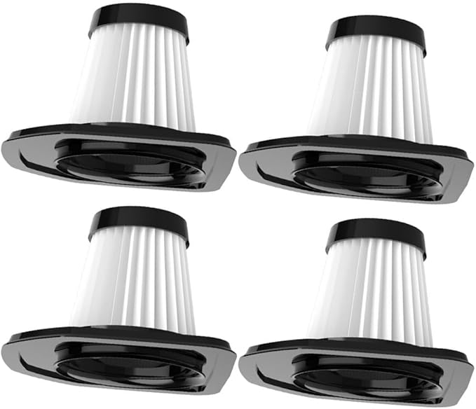 4pcs Filter Fit For VacLife VL188 VL189 Handheld Cordless Vacuum Cleaner, Reusable Washable Vacuum Filters Cartridge For VL189 VL188 Cleaner Accessories (4)