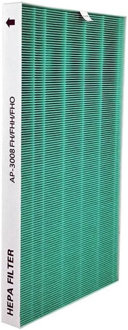 For Coway AP3008FH Air Purifier Replacement Filter Set, Green True HEPA and Active Carbon Filter Set(3Pcs)