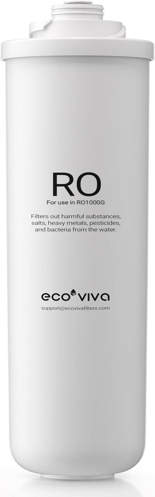 Ecoviva RO Filter Type B For Only RO1000G Under Sink Water Filter System