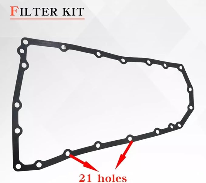 Transmission Filter with Gasket Kit Compatible with Nissan Infiniti, 2013-2016 Altima, 2013-2015 Pathfinder, 2014-2017 INFINITI QX60, 2013-2014 Murano, Replaces 31728-29X0A B-462