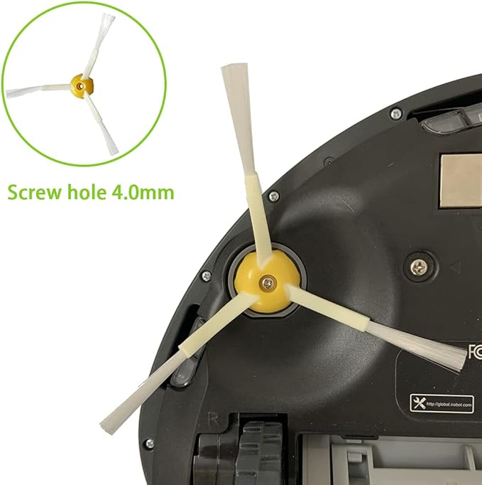 Accessories for iRobot Roomba 600 Series 675 677 692 671 694 691 614 615 635 676 670 645 655 690, 500 Series 595 585 564 552 Replacement Parts Include 3 Filter, 6 Side Brush, 1 Bristle Brush