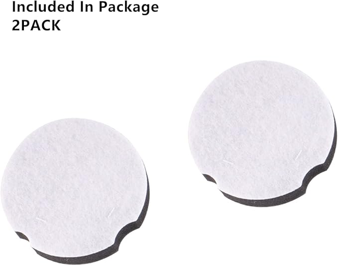 Replacement Filters for Bissell CleanView Compact Upright Vacuum,Part 1604896,Fits Models 3508 (2-Pack)