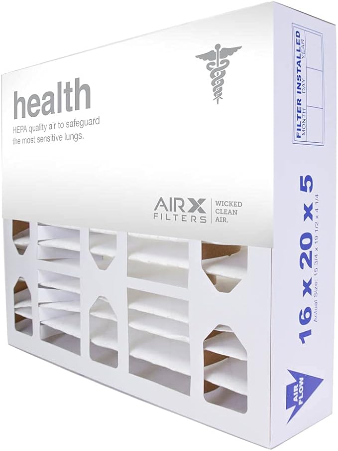 AIRx Filters 16x20x5 MERV 13 HVAC AC Furnace Air Filter Replacement for Honeywell FC100A1003 209894 FC35A1035, Health 2-Pack, Made in the USA