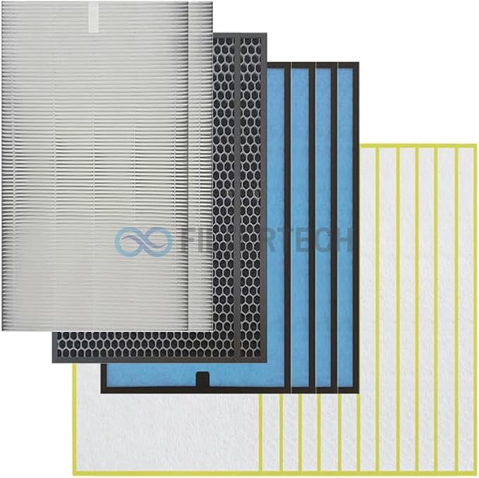Air Purifier Filter Replacement Compatible with Coway AP-3008FHH / FH/FHO (1 Year Set)