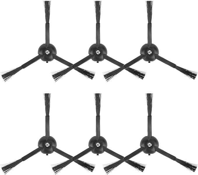 (6 Pack) Side Brushes for Roborock Q5 Max+, S8 MaxV Ultra, Q5 Pro, Q8 Max+, Q Revo, Qrevo Pro, Qrevo S, Qrevo Slim, Qrevo Master, S8 Pro Ultra, S7 MaxV Ultra, Q7 Max, Q7 Max+, Q5 Pro+, S7 & E Series