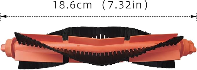 Replacement Parts Compatible with WYZE Robot Vacuum Cleaner WVCR200S Accessories, 2 Main Brushes, 4 Hepa Filters, 6 Side Brushes Attachment Spare Pack