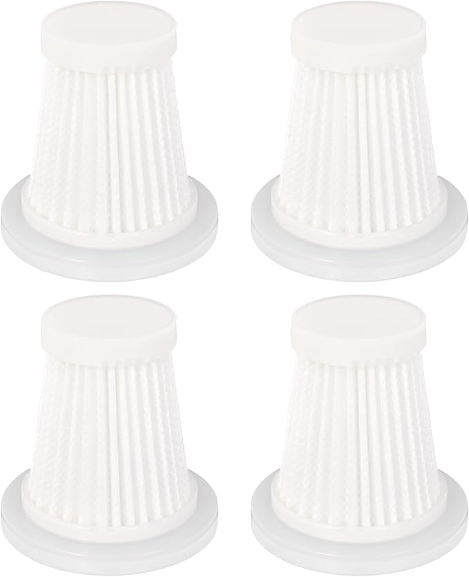 4-Pack Vacuum Filter Replacement, Washable and Reusable Handheld Vacuum Filter, Original 4 HEPA Filters Adapted to HL Series Handheld Vacuum Cleaners