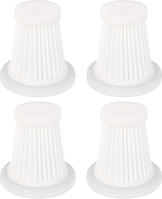 4-Pack Vacuum Filter Replacement, Washable and Reusable Handheld Vacuum Filter, Original 4 HEPA Filters Adapted to HL Series Handheld Vacuum Cleaners