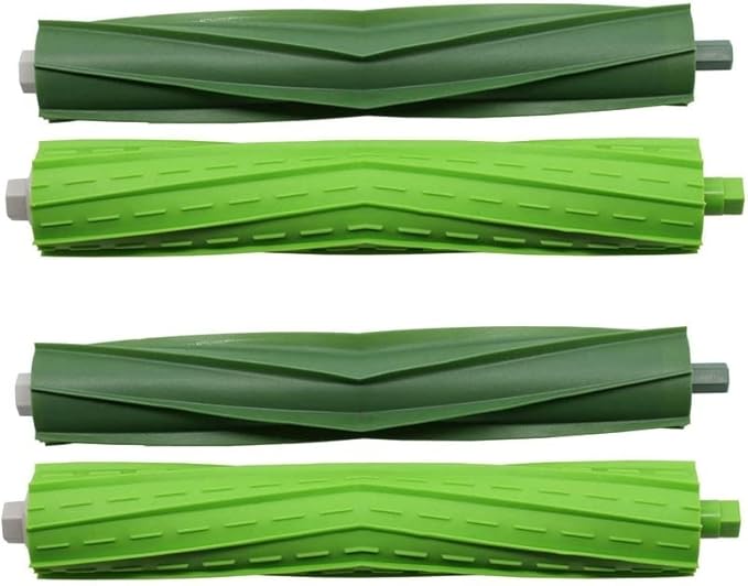 ANBOO 2 Set Replacement Rubber Roller Brushes Compatible for iRobot Roomba e i and j Series i3 i3+ i6+ i7 i7+ i8+ Plus E5 E6 E7 j7 (7150) j7+ (7550) j8 j8+ j9+ Vacuum Cleaner Accessories