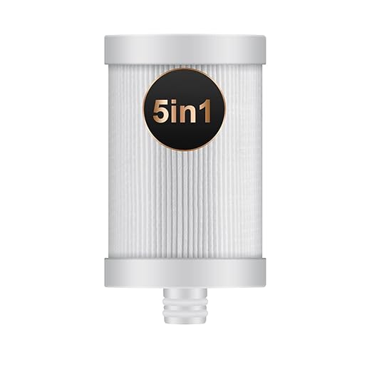 WINGSOL Replacement Filter Cartridge for Faucet Filter Compatibel with: WS-FM001-PAC/5in1/PC/CRM/(LED), WS-FM002-PAC/(LED), 5in1