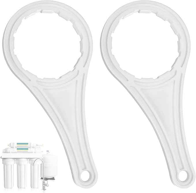 Water Filter Housing Wrench Replacement for Apec RO Membrane Housing Wrench Fit for Reverse Osmosis Water Filter System Membrane Housing Ro Filter Canister Wrenchs, 2 Pack