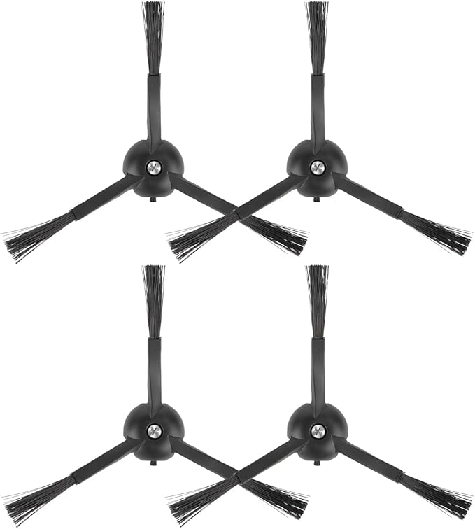 (4 Pack) Side Brushes for Roborock Q5 Max+, S8 MaxV Ultra, Q5 Pro, Q8 Max+, Q Revo, Qrevo Pro, Qrevo S, Qrevo Slim, Qrevo Master, S8 Pro Ultra, S7 MaxV Ultra, Q7 Max, Q7 Max+, Q5 Pro+, S7 & E Series