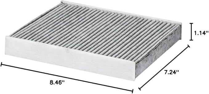 ECOGARD XC10621C Premium Cabin Air Filter with Activated Carbon Fits 2019-2025 Toyota RAV4, 2018-2026 Camry, 2019-2025 Corolla, 2020-2025 Subaru Outback, 2019-2025 Ascent