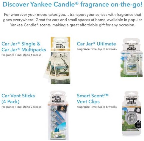 Yankee Candle Paper Car Jar, Christmas Cookie (Pack of 3)