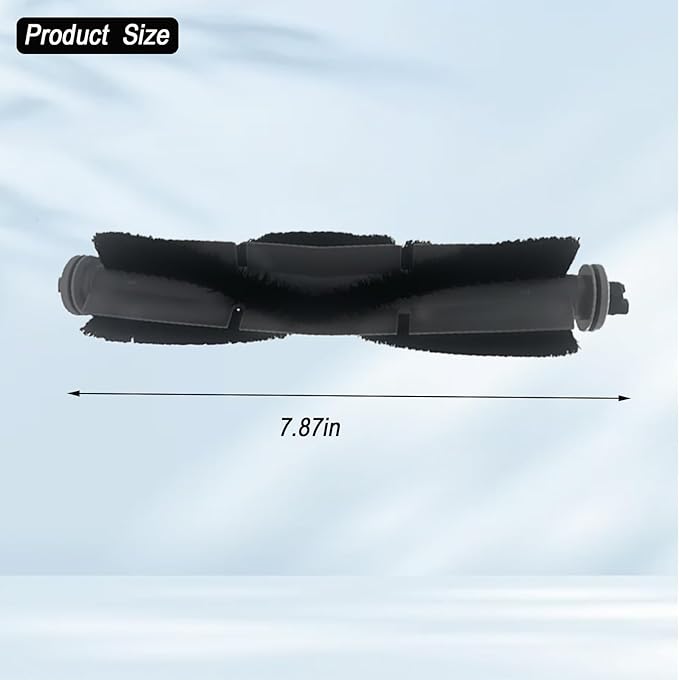 Main Roller Brush Accessories for AIRROBO T20+ Robot Robotic Vacuums, for AIRROBO T20+ Main Brush Replacement Part 2Pcs