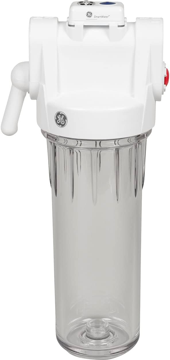 GE Whole House Water Filtration System, Reduce Sediment, Rust & More, Install Kit & Accessories Included, Filter Not Included, Replace Filter (FXWTC, FXUSC, FXWPC, FXWSC) Every 3 Months, GXWH20T