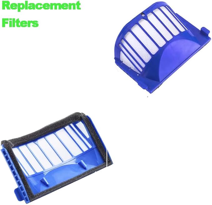 Replacement Filters for irobot Roomba 600 Series 694 676 675 692 695 677 671 690 680 660 650 620 614 610 600 & 500 Series 595 585 564 Vacuum Robot - 6 PCS