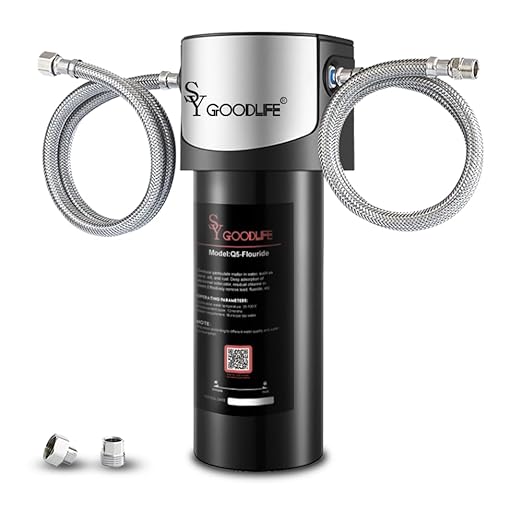 Q5-F Direct Connect Under Sink Water Filter System,Remove PFAS, PFOA/PFOS, Fluoride, Chlorine,Lead, Bad Taste & Odor,NSF42&53 Certified,Service Life 1 Year.