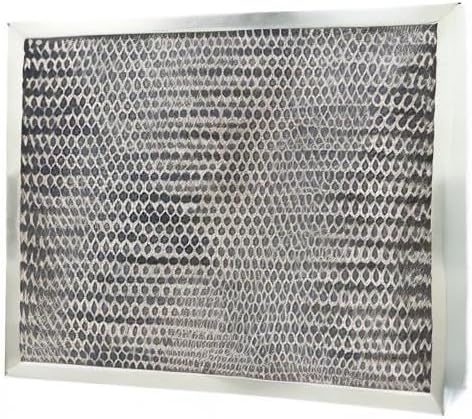 KITCHEN BASICS 101: 4 Pack 97007696 Range Hood Grease Mesh Charcoal Carbon Combo Filter Replacement for Broan Nutone 6105C, 41F, 97005687 - Size 8.75 x 10.5 x .44 Inches